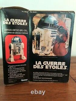 RARE 1978 Vintage BILINGUAL Star Wars R2D2 with box