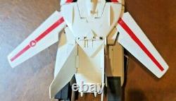 RARE 1985 Vintage Hasbro G1 Transformers Jetfire Robot wMacross & damaged box