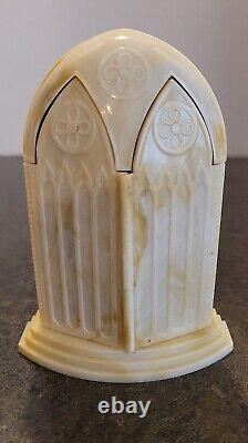 RARE Antique Vintage Celluloid Deco Victorian Gothic Jewelry Necklace Ring Box