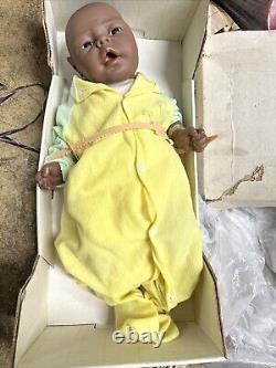RARE IN BOX, Natiora, Newborn Baby Girl Doll, Anatomically Correct, Jesmar USA