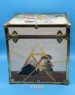 RARE VINTAGE 1988 Nintendo Super Mario Bros Zelda Games Toy Storage Box Chest