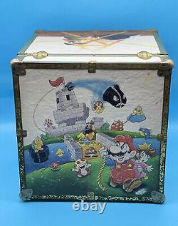 RARE VINTAGE 1988 Nintendo Super Mario Bros Zelda Games Toy Storage Box Chest