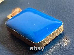 RARE VINTAGE Gold Nugget Pendant Special with certification and original box