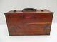 Rare Vintage Wood Dickson Clawson Tackle Box Possum Belly Kansas Fishing #2