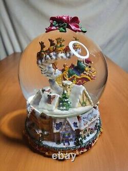 RARE VTG San Francisco Music Box Company The Christmas Song Snow Globe