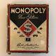 Rare Vintage 1936 Monopoly New Edition Brown Box Partial Game