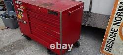 RARE Vintage 70s 80s Snap On Tools Aviation Mechanic Taco Cart Wagon Box COOL