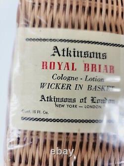 RARE Vintage Atkinsons Royal Briar Cologne With Box- 10fl. Oz