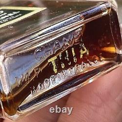 RARE Vintage COCO Chanel Parfum EXTRAIT 1/4 Fl Oz Cord & Black Wax Seal NO Box