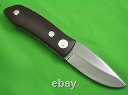 RARE Vintage COLT Barry Wood Tuck-Away Folding Hunter Knife U1050, Box, Sheath