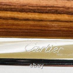 RARE Vintage Cartier Art Deco Sterling Silver Cigar Case Box No Engraved