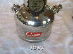 RARE Vintage Coleman Model 202 Single Mantle Lantern 1/55 with Box READ BELOW