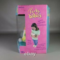 RARE Vintage Confetti Baby 1999 Furby Babies Blue Eyes NEW in Box Model 70-940