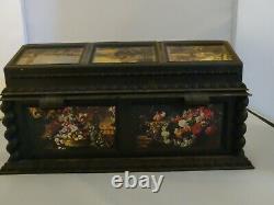 RARE Vintage Elegant Victorian Style 9x13x7 Jewelry Casket Box