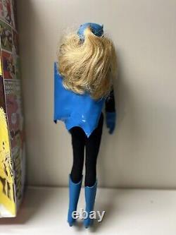 RARE Vintage Ideal Captain Action Super Queens Batgirl figure WithNEW Repro Box