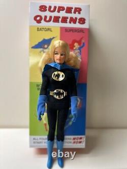 RARE Vintage Ideal Captain Action Super Queens Batgirl figure WithNEW Repro Box