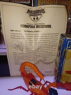 RARE? Vintage Kenner 1979 Megabug Gladiators Scorpion WithBox MIB CLEAN