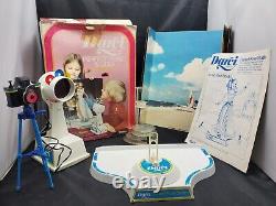 RARE Vintage Kenner Darci Cover Girl Doll Perfect Pose Studio with Box