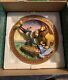 Rare Vintage Lion King 3d Relief Plate #4024 Of 5,000 Complete In Box Disney