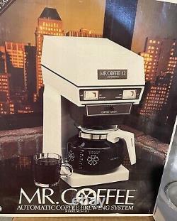 RARE Vintage Mr. Coffee Automatic Coffee Brewing System Joe DiMaggio Open Box