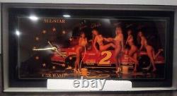 RARE Vintage NASCAR All-star car wash clock never been out of the box FREE SHIP