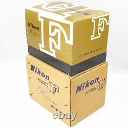 RARE Vintage Nikon Model F Photomic Box With Leather Case. #G972