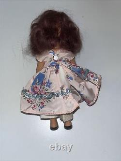 RARE Vintage Plastic Nancy Ann Storybook Doll In Trunk Box Lynn & Her Wardrobe