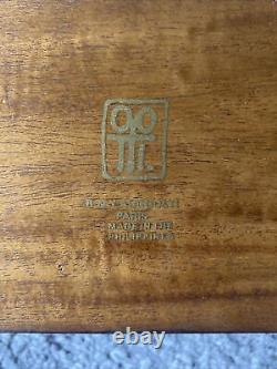 RARE Vintage R&Y AUGOUSTI Large ShagreenDESIGNED Desk Top Jewelry Box