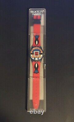 RARE Vintage Swatch 1993 Paella by Nathalie Du Pasquier NEW with Box and Papers