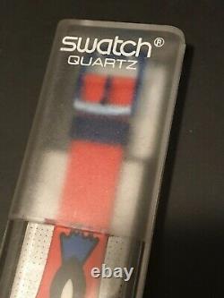 RARE Vintage Swatch 1993 Paella by Nathalie Du Pasquier NEW with Box and Papers