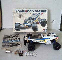 RARE Vintage Tamiya Thunder Dragon 4WD (Boxed)