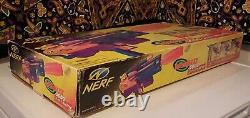 RARE with Box 1994 NERF Supermaxx 5000 3-in-1 Blaster, Vintage, Missing 1 Part
