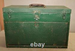 Rare 5 drawer SK mechanics machinist tool box socket tray vintage collectible