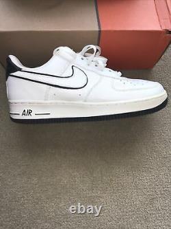Rare Hard To Find New Withbox Vintage 2002 Nike Air Force 1 Low Wht/blk Men Sz 9.5