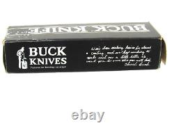 Rare New In Box Vintage Buck # 312 2 Blade Folding Handle Knife From 1990s T8155