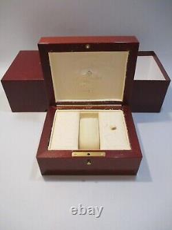 Rare Patek Philippe Vintage Wood Wooden Watch Box Case Set