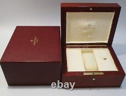 Rare Patek Philippe Vintage Wood Wooden Watch Box Case Set