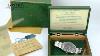 Rare Rolex Explorer I Vintage 1963 Full Box Papers Guilt Dial Exclamation Point