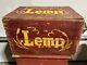 Rare Vintage 1939 Wm J Lemp Brewing Beer Wood Crate Box St Louis Ill