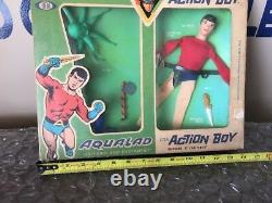 Rare Vintage 1967 Ideal Action Boy Aqualad Captain Action Aquaman Boxed WOW