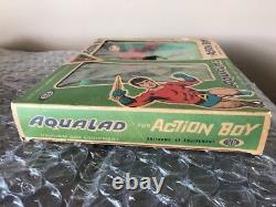 Rare Vintage 1967 Ideal Action Boy Aqualad Captain Action Aquaman Boxed WOW