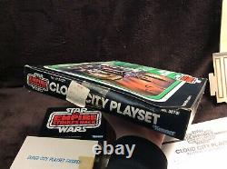 Rare Vintage 1980 Kenner Star Wars Sears Cloud City Playset With Box Sealed Bags