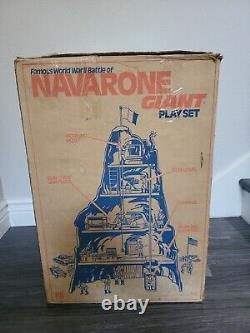Rare Vintage 1980 Mego Corp WWII Battle of Navarone Giant w Original Box 08058