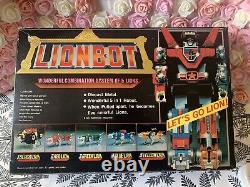 Rare Vintage 1980s Voltron KO LIONBOT Diecast Set with Box made in Taiwan