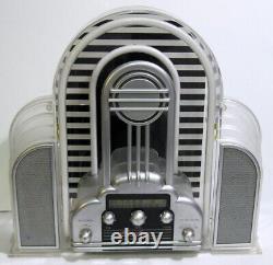 Rare Vintage 1988 MARILYN Cicena #201 AM/FM Stereo Radio Neon Juke Box Victrola
