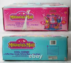 Rare Vintage 1997 Melanie's Mall Cool Corner Playset Cap Toys Oddzon New Mib