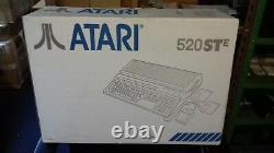 Rare Vintage Atari 520 Ste Computer System (gc Boxed)