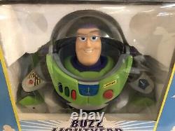 Rare Vintage Disney Toy Story Buzz Lightyear 13 Tall Figure Brand New In Box