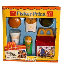 Rare Vintage Fisher Price Mcdonalds 1988 Happy Meal Set New In The Box? Wow