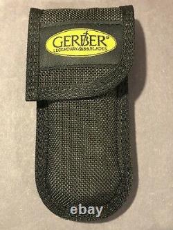 Rare Vintage GERBER STALLION 7559 International Japan Knife With Pouch New In Box